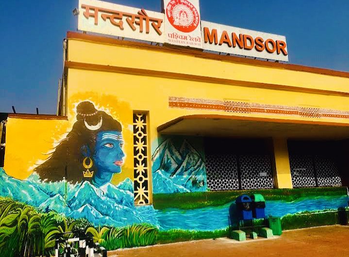 मंदसौर स्टेशन पर दो नई ट्रेनों का ठहराव, इंदौर और उदयपुर का सफर आसान